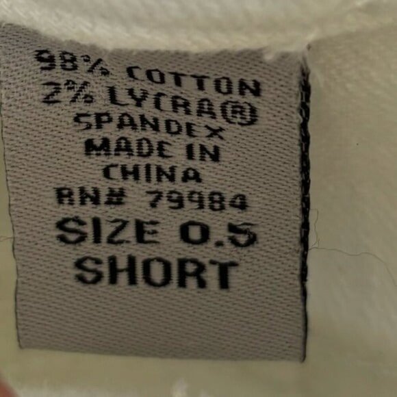 Chico's Platinum White Bootcut Jeans Size 6 / Chico's Size 0.5 Mid Rise Jeans - Picture 7 of 12